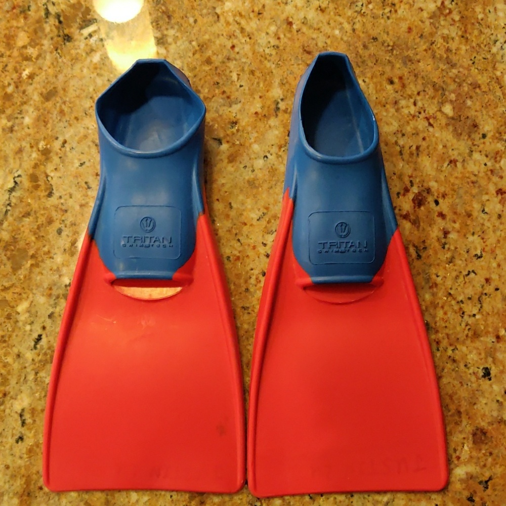 Kids swim training fins size C11-Y1